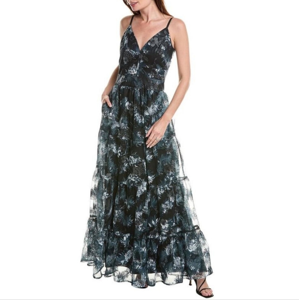 Johnny Was Whimsigoth Maxi Dress Formal Size 6 Fairycore Cocktail Floral Dreamer